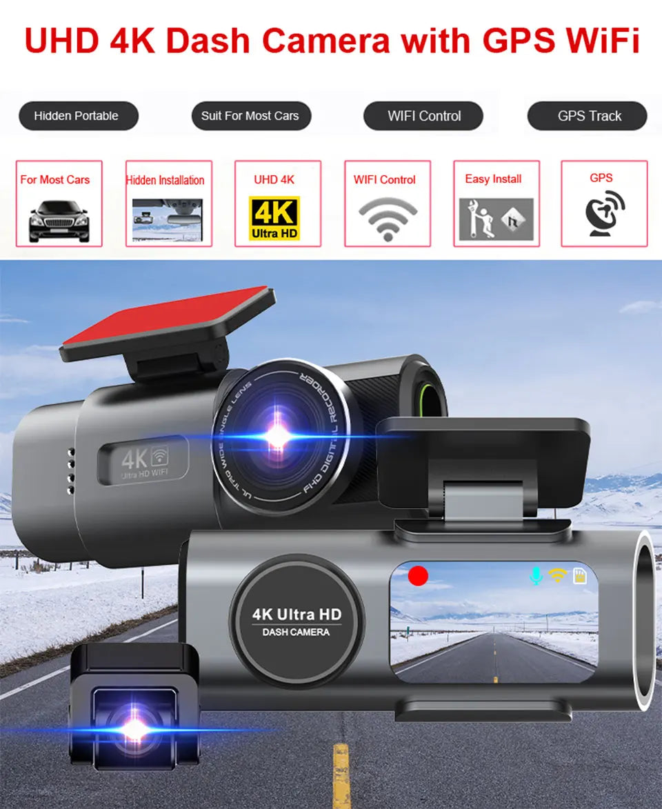 4K Ultra HD Smart Dash Camera