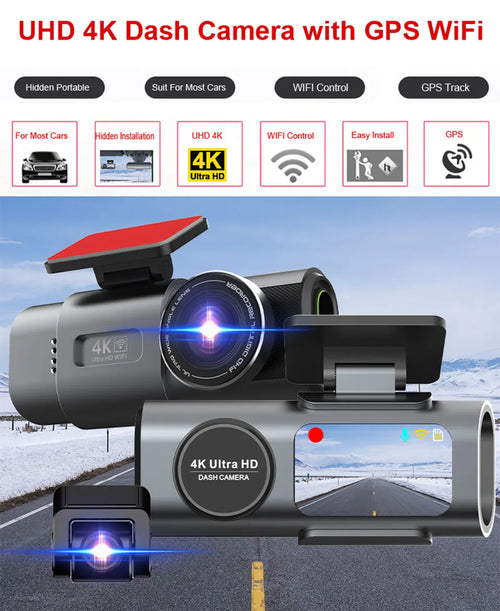 4K Ultra HD Smart Dash Camera