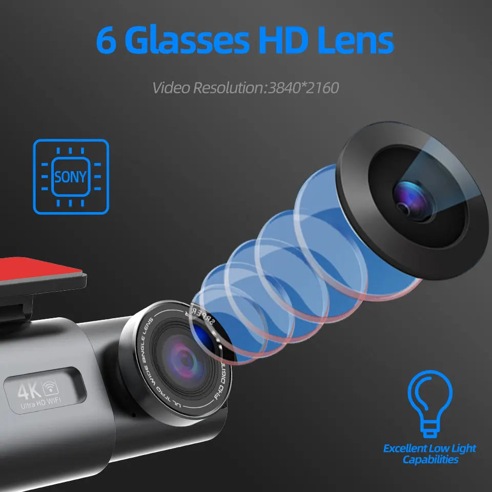 4K Ultra HD Smart Dash Camera