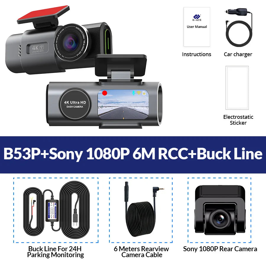 4K Ultra HD Smart Dash Camera