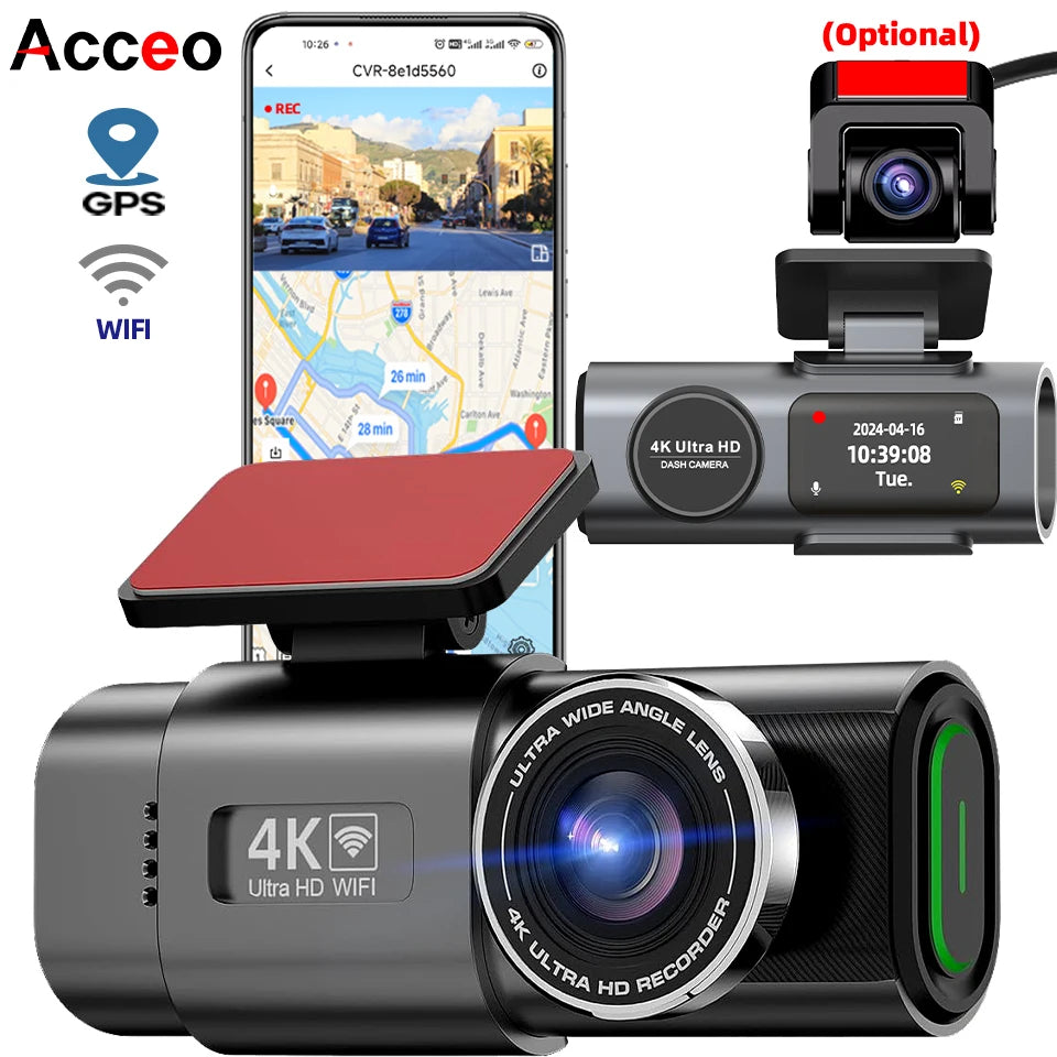 4K Ultra HD Smart Dash Camera